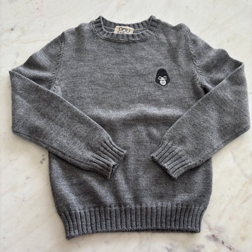 Kids Douuod Grey Sweater - Size 10 years